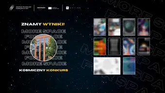 Grafika dekoracyjna More Space for Space