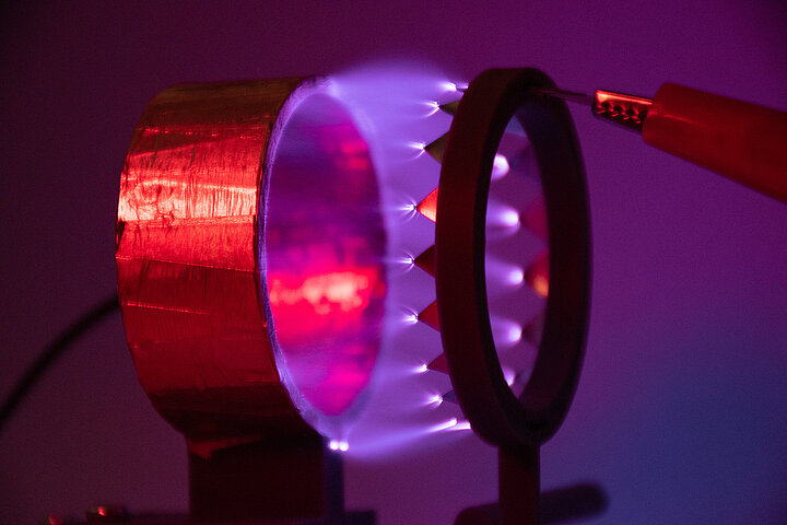 Model silnika rakietowego